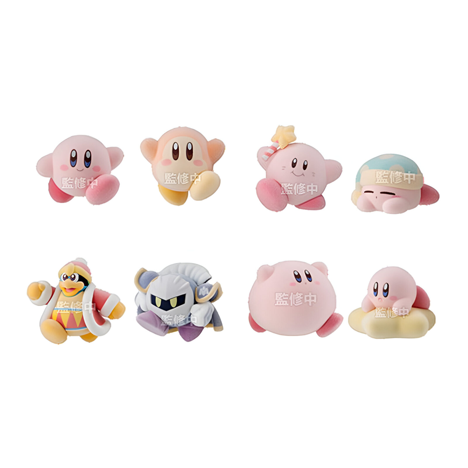 Bandai Shokugan – Kirby Flocked Figures (8 Packs)