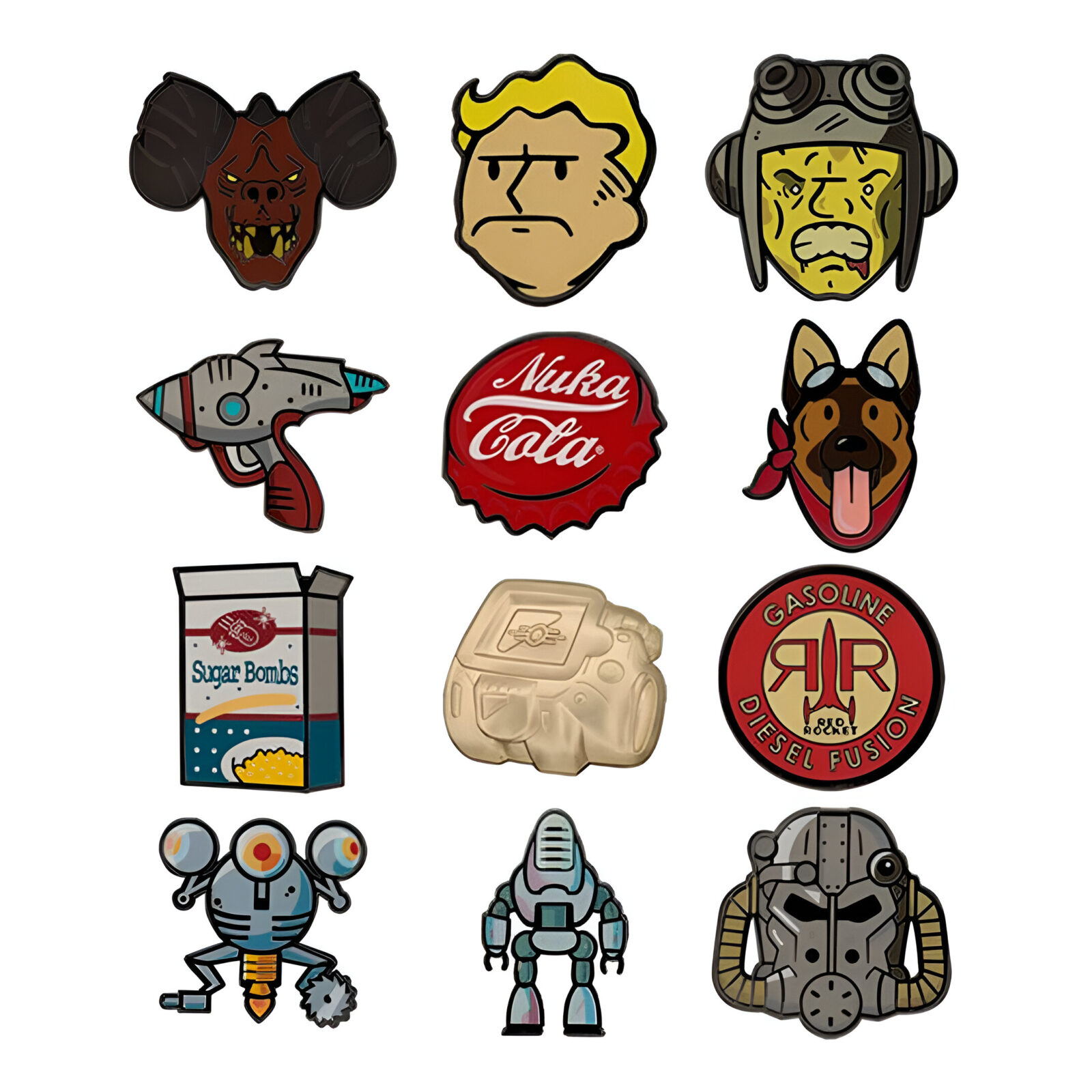 Fallout – Mystery Pin Badges (12 Count CDU)