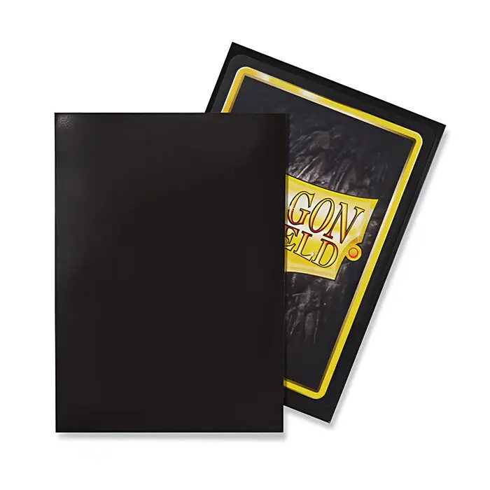 Dragon Shield – Classic Standard Size Sleeves 100pk – Black (10 Packs) 4