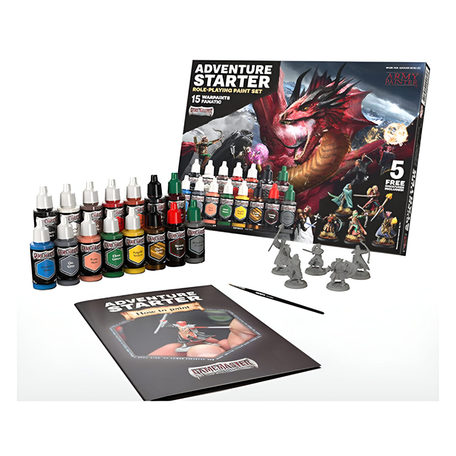 The Army Painter – GameMaster – Adventure Starter Role-Playing Paint Set