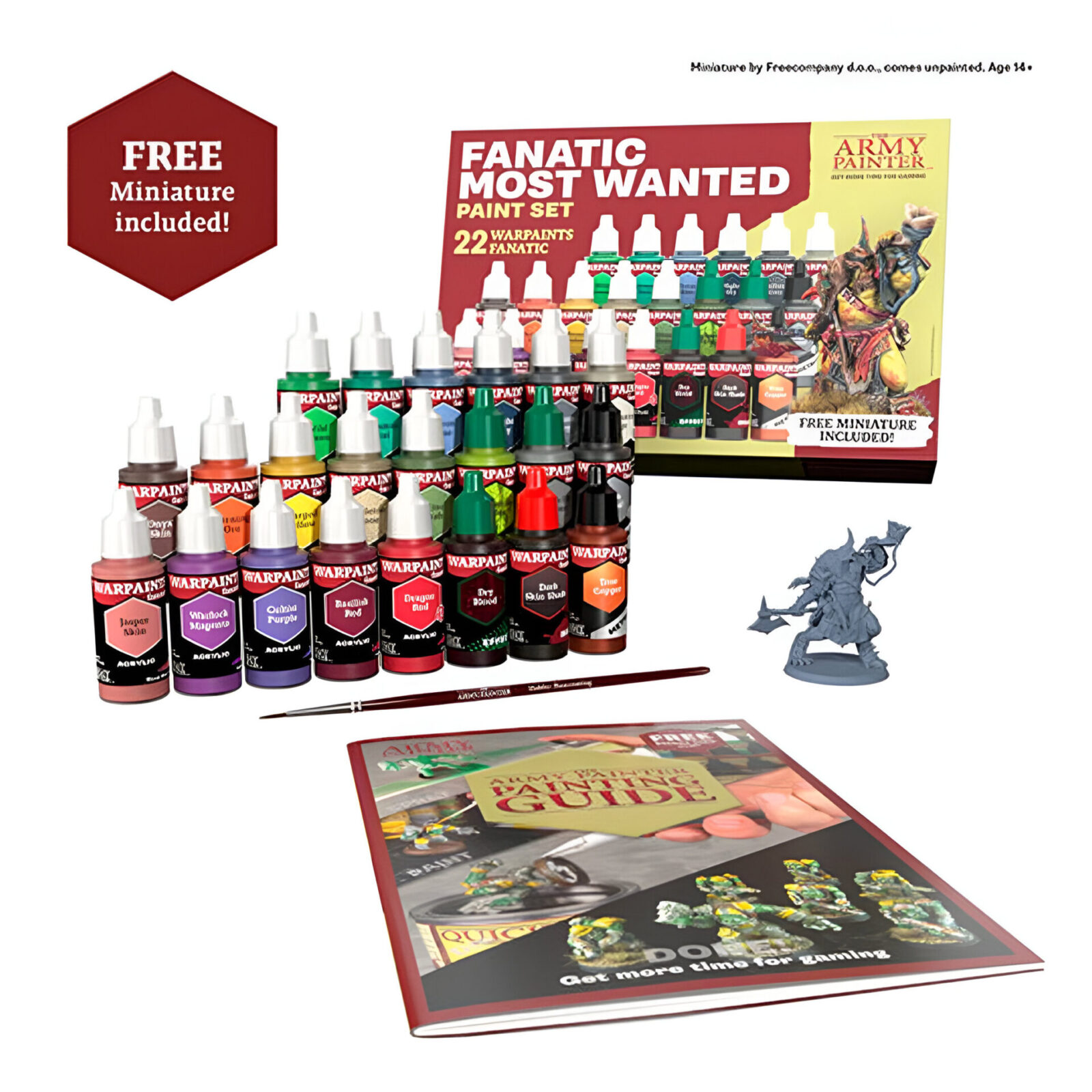 The Army Painter – Warpaints Fanatic Most Wanted Set