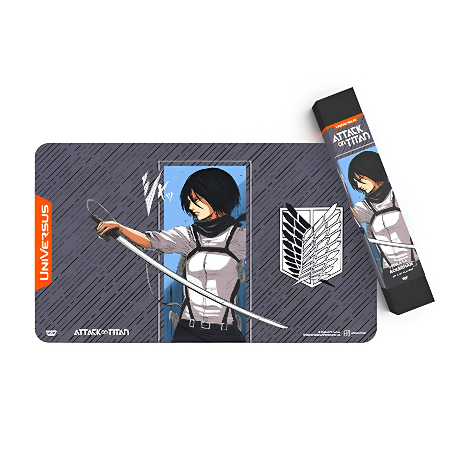 Universus CCG – Attack on Titan Playmat – Mikasa Ackerman