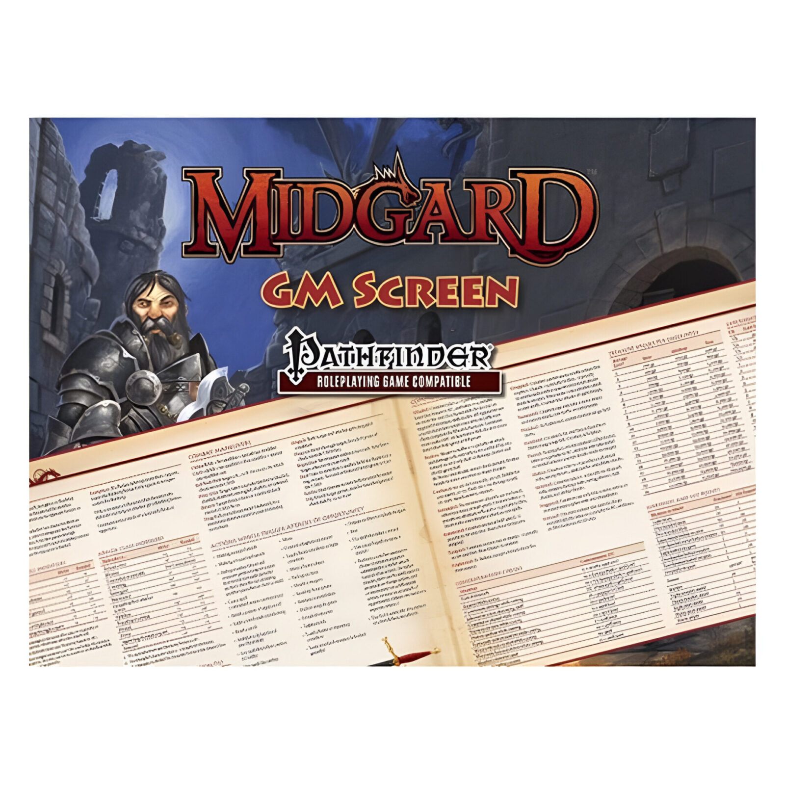 Kobold Press – Midgard DMs Screen & Character Sheets for Pathfinder RPG