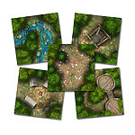 Kobold Press – Map Tiles Forests