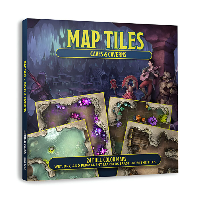 Kobold Press – Map Tiles Caves & Caverns