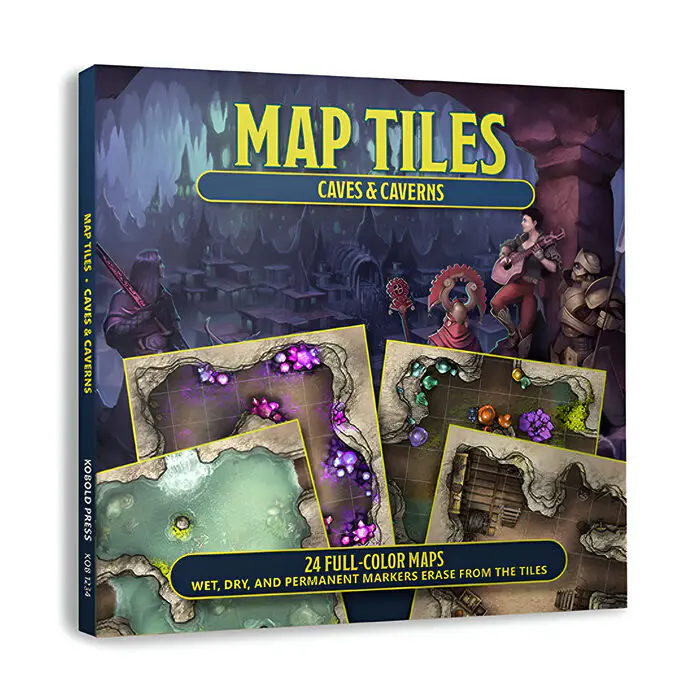 Kobold Press – Map Tiles Caves & Caverns 4