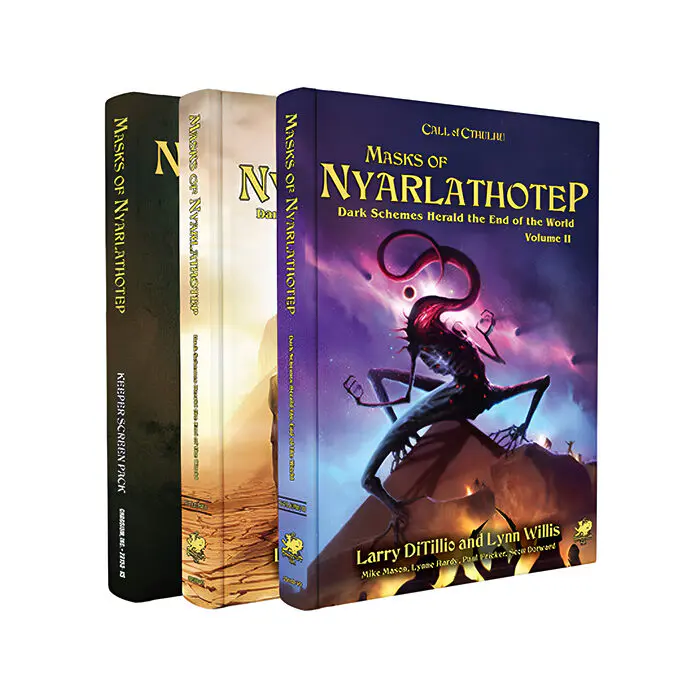 Call of Cthulhu – 7e Masks Of Nyarlathotep Slipcase Set 4