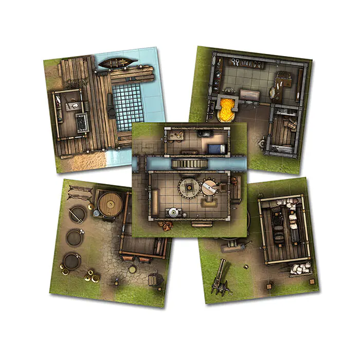 Kobold Press – Map Tiles Villages 4