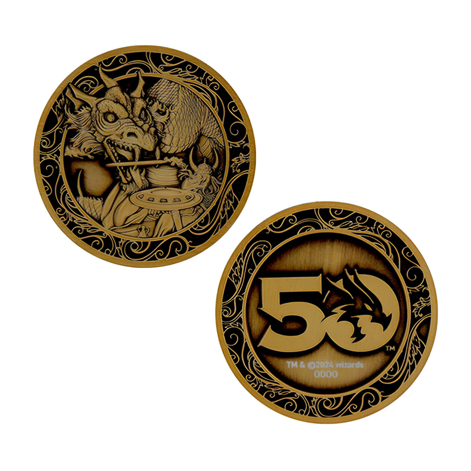 Dungeons & Dragons – 50th Anniversary Antique Gold Coin