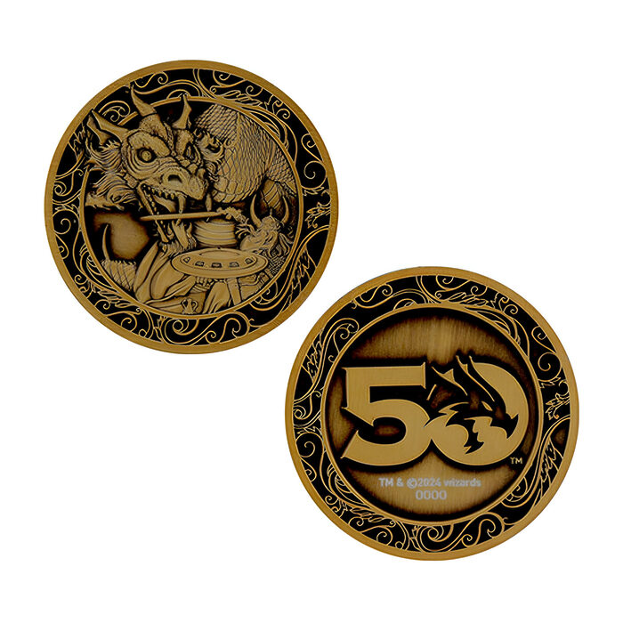 Dungeons & Dragons – 50th Anniversary Antique Gold Coin