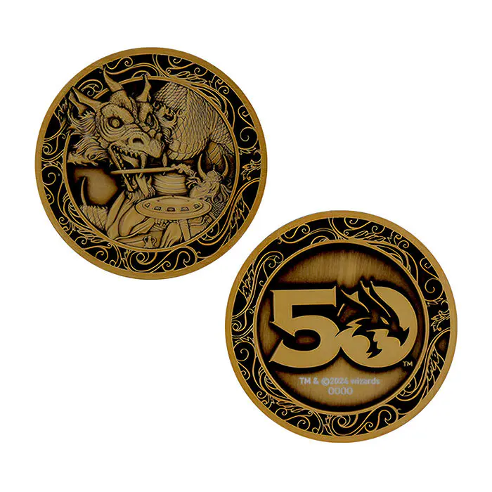 Dungeons & Dragons – 50th Anniversary Antique Gold Coin 4