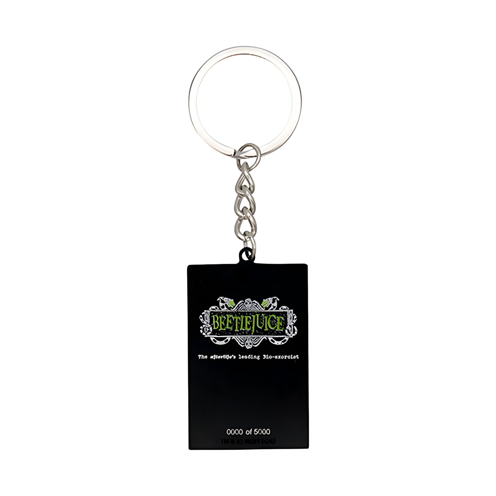 Beetlejuice – Handbook of the Recently Deceased Keyring