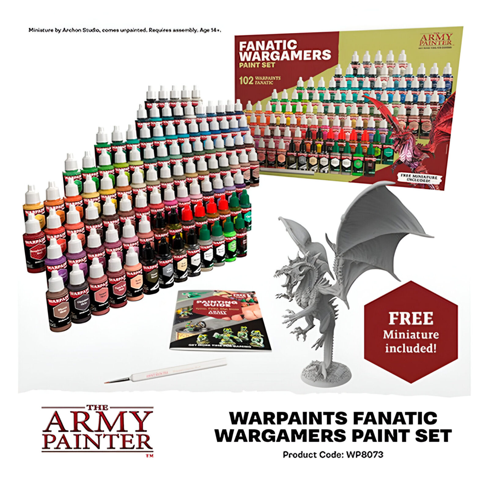 The Army Painter – Warpaints Fanatic Wargamers Paint Set