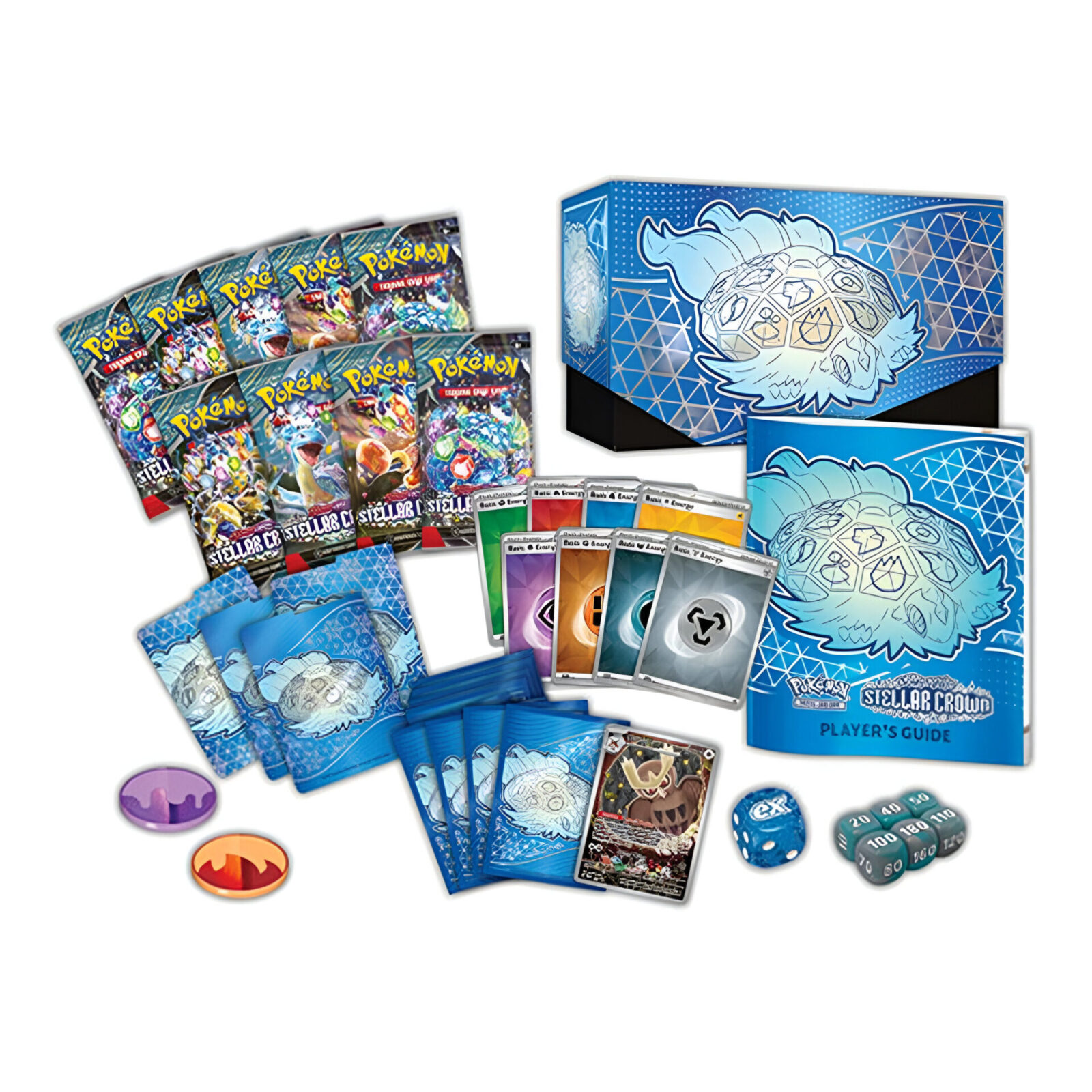 Pokemon TCG: Scarlet & Violet 7 Stellar Crown – Elite Trainer Box