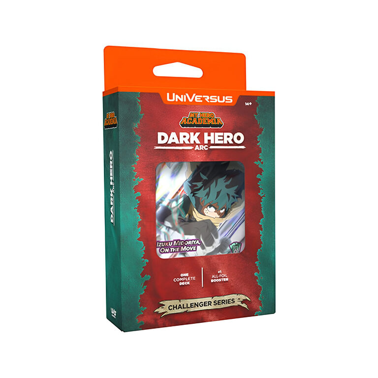 My Hero Academia CCG – Dark Hero Arc Challenger Series Deck (4 Packs)