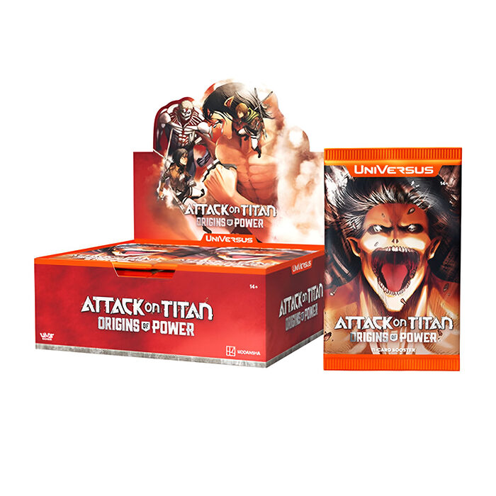 Universus CCG – Attack on Titan: Origins of Power Booster (24 Packs)