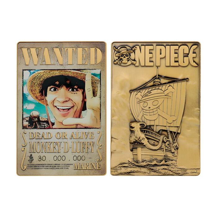 One Piece Limited Edition Wanted Poster Ingot