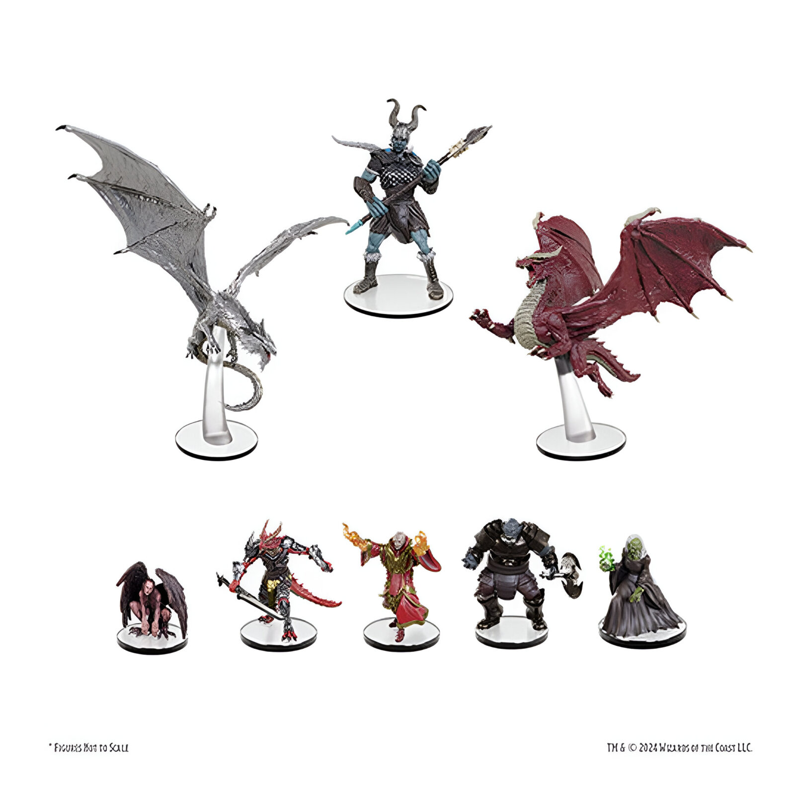 Wizkids – D&D Icons of the Realms: Set 34 – Return of the Dragons – Booster Brick (8 Packs)