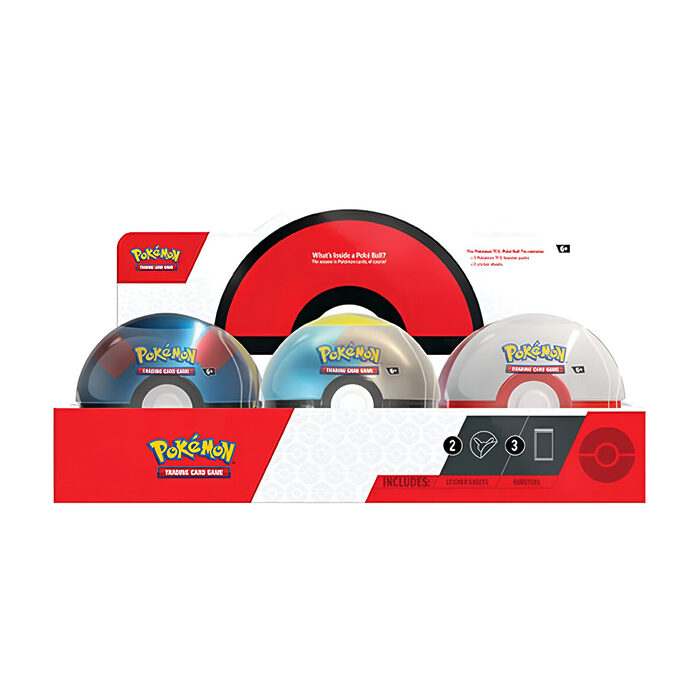 Pokemon – Poke Ball Tin 2024 (6 Packs)