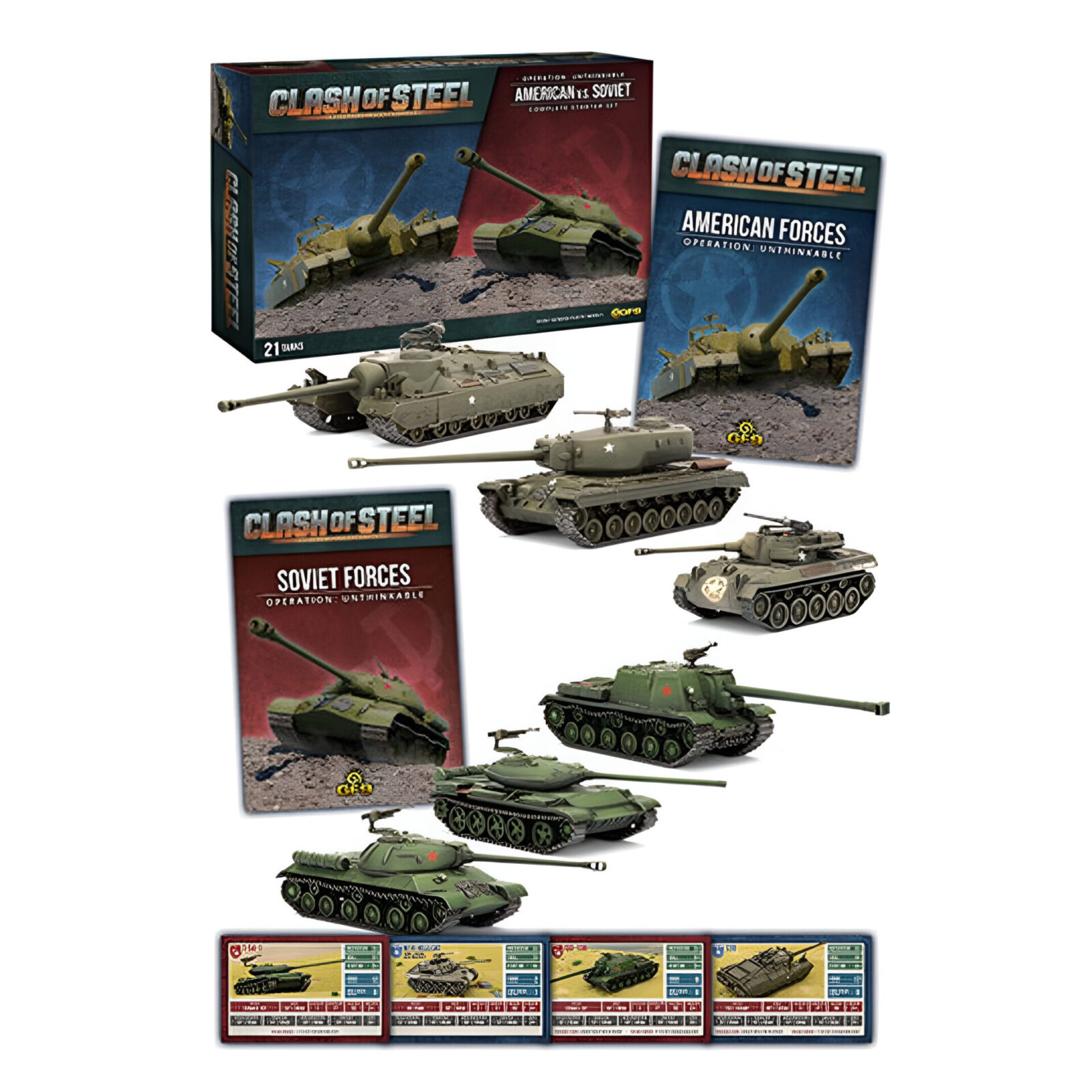 Clash of Steel – USA vs Soviet Starter Set