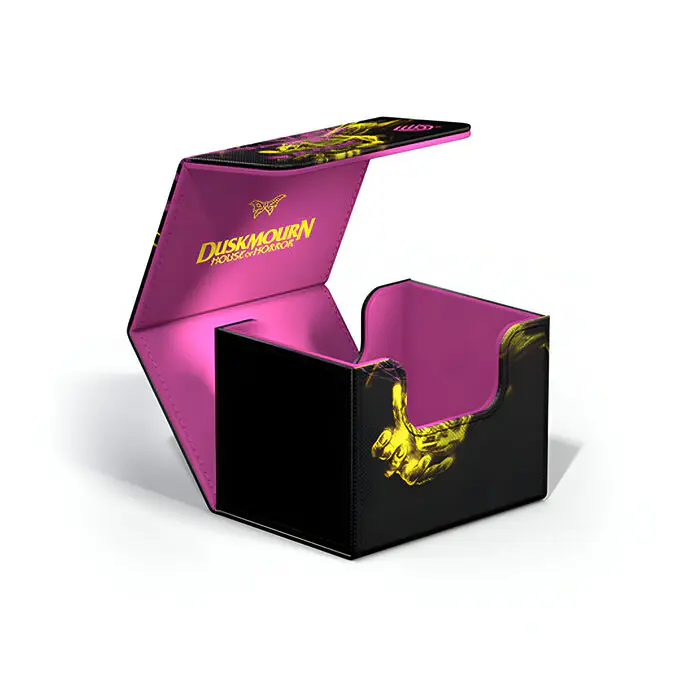 Ultimate Guard – Sidewinder 100+ Xenoskin Deck Box – Magic: The Gathering – Duskmourn – Design 3 4