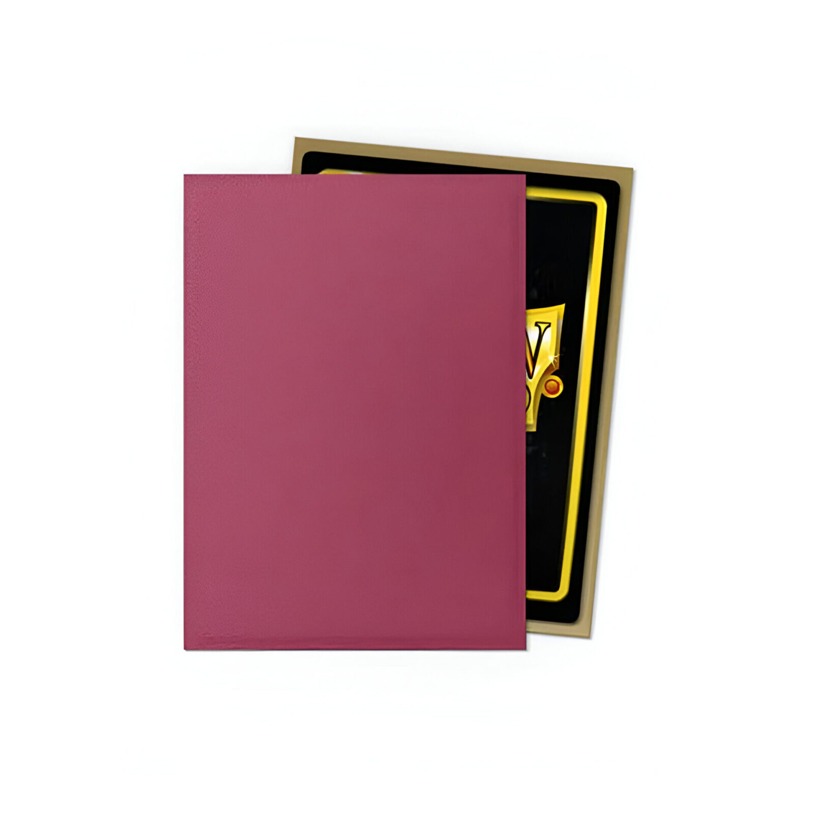 Dragon Shield – Dual Matte Standard Size Sleeves 100pk – Special Edition Red & Gold (10 Packs)