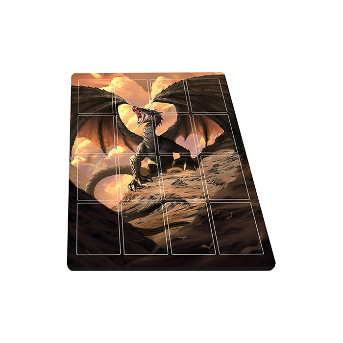 Neverrift TCG – Stitched Edge Playmat – Deathclaw Dragon