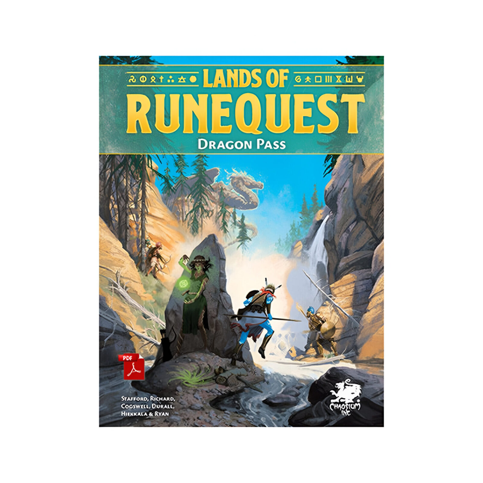 RuneQuest – Lands Of RuneQuest: Dragon Pass Hardcover