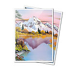 Ultra Pro – Bob Ross Mighty Mountain Lake – 105ct Apex Deck Protector Sleeves