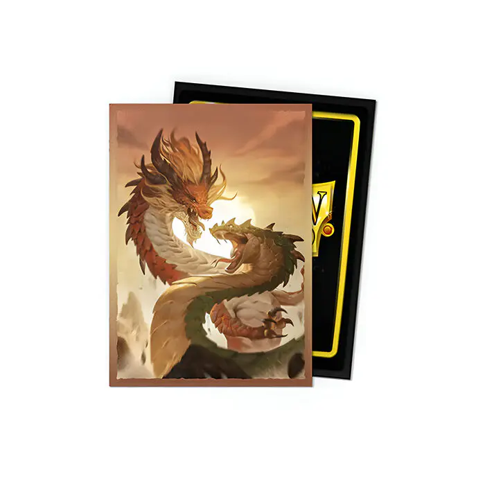 Dragon Shield – Dual Matte Art Standard Size Sleeves 100pk – Wood Snake (10 Packs) 4