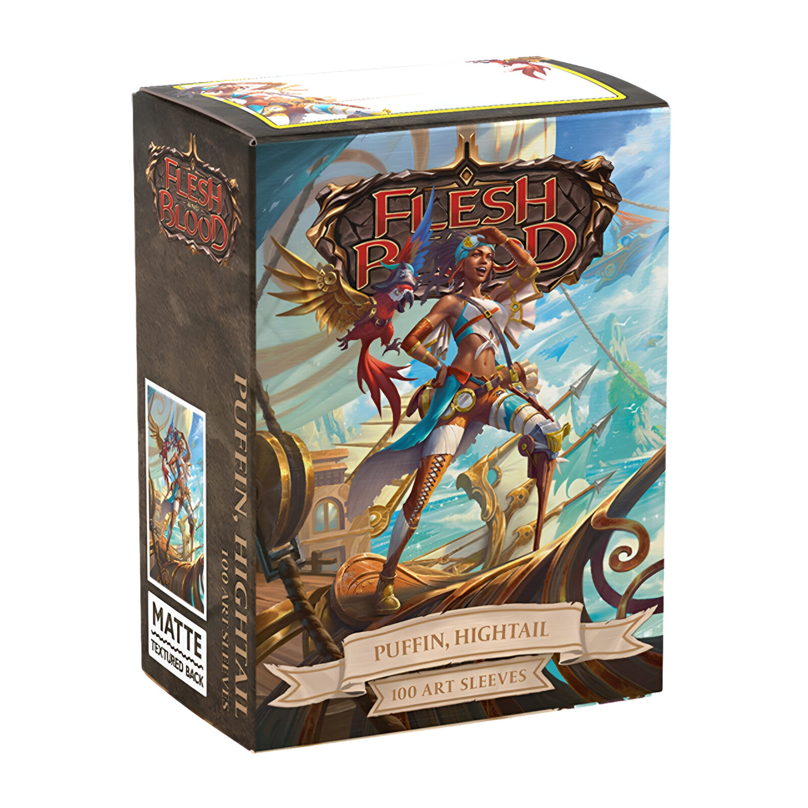 Dragon Shield – Matte Art Standard Size Sleeves 100 Pack – Flesh & Blood Puffin Hightail 3