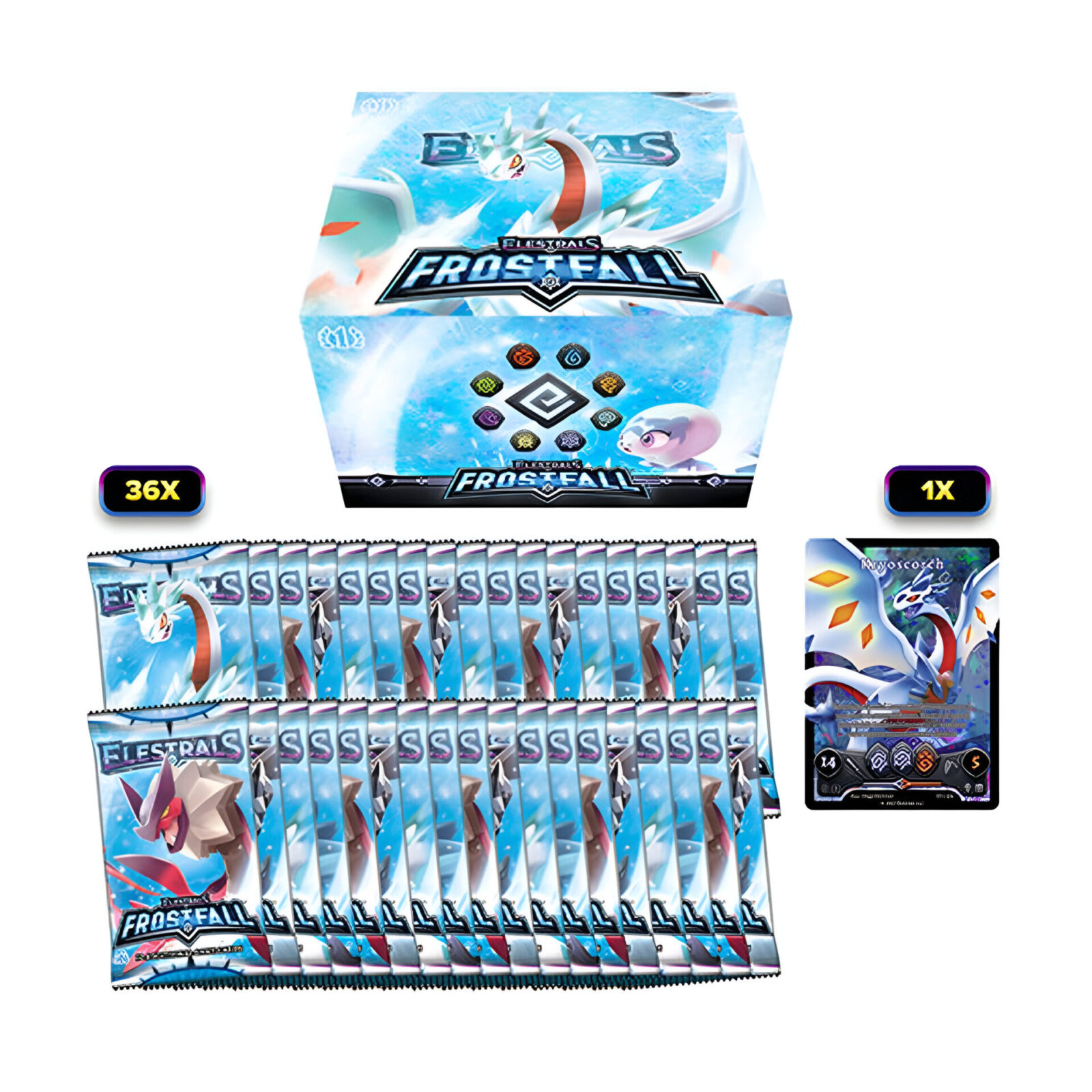 Elestrals TCG – Frostfall Booster Display (36 Packs)