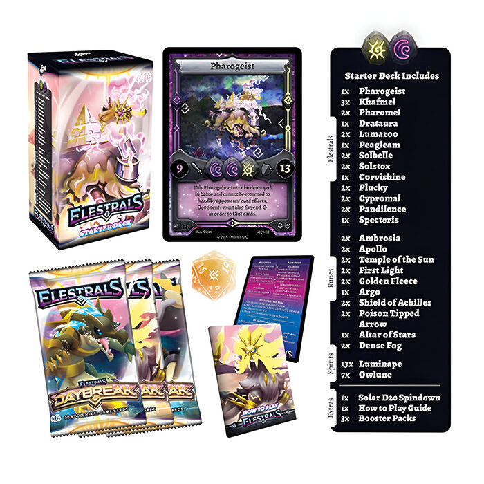 Elestrals TCG – Daybreak Pharogeist Starter Deck