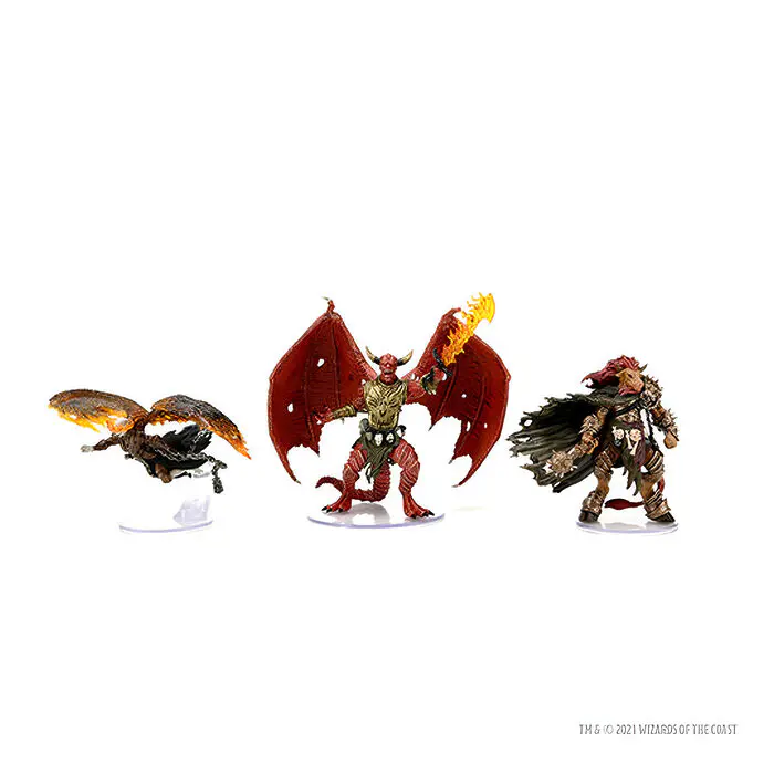 Wizkids – D&D Icons of the Realms: Archdevils- Bael, Bel, and Zariel 4