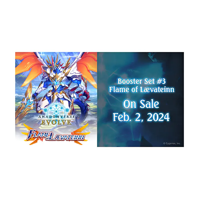 Shadowverse: Evolve – Flame of Laevateinn Booster Set 3 (16 Packs) 4