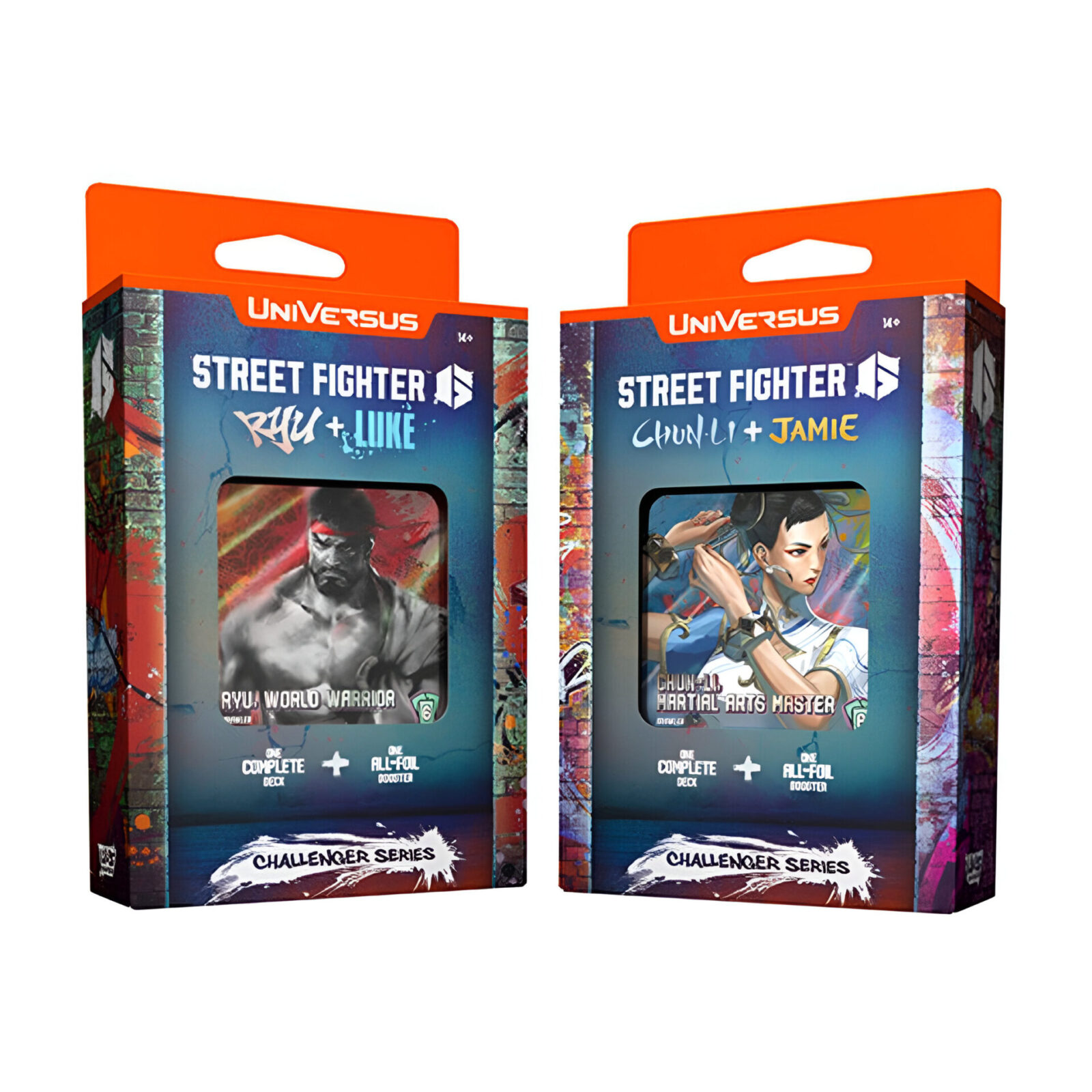 Universus CCG – Street Fighter 6 Challenger Series Deck (4 Packs)