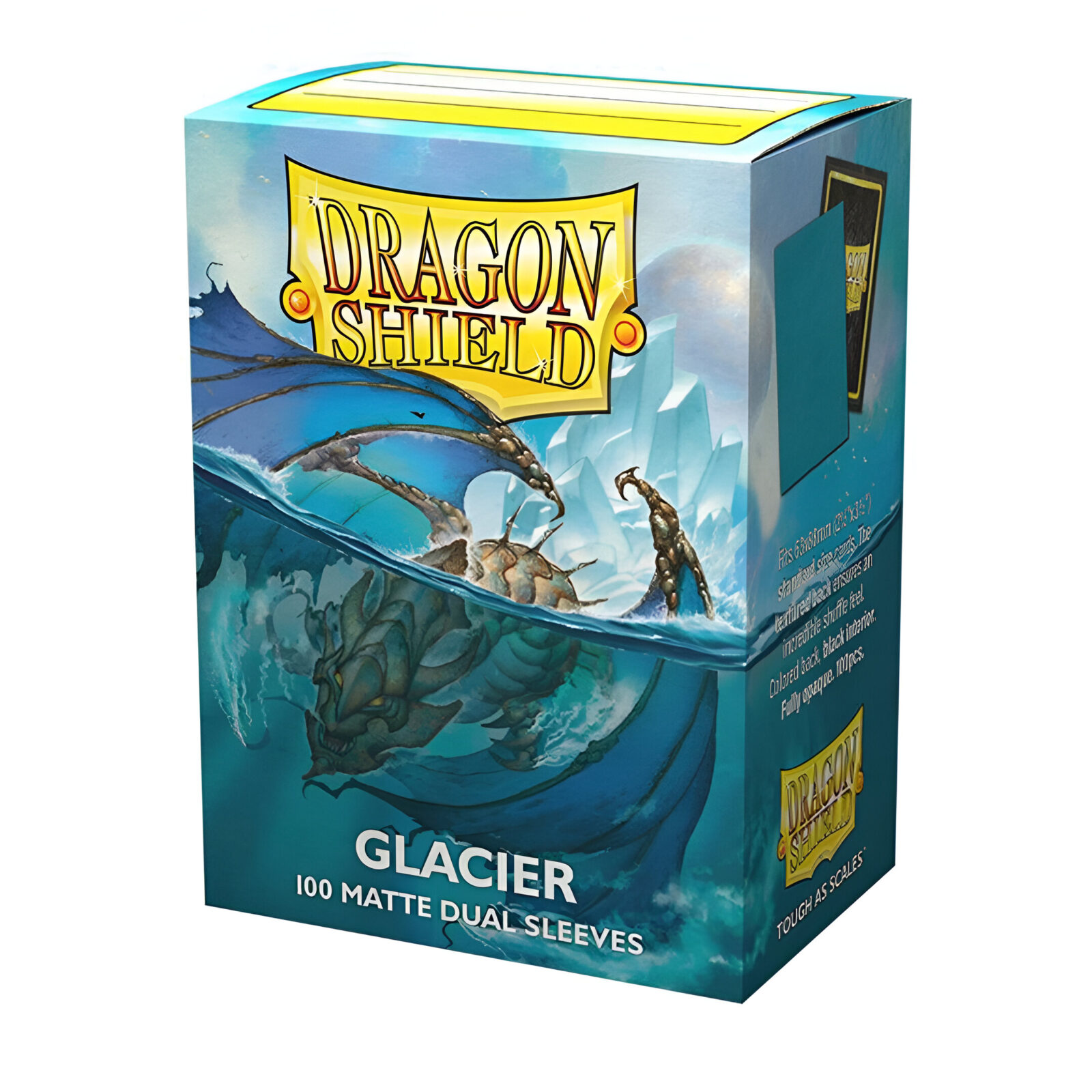 Dragon Shield – Dual Matte Standard Size Sleeves 100 Pack – Glacier Miniom 3