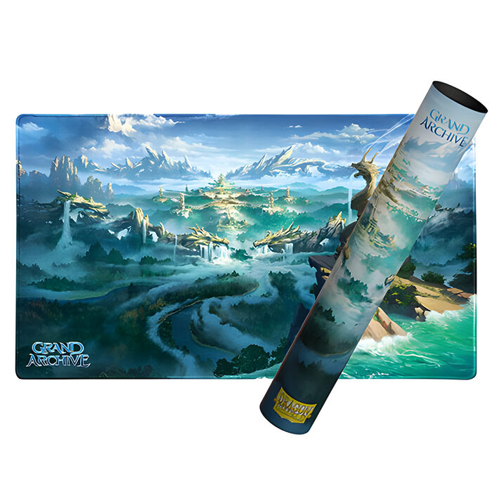 Dragon Shield – Art Playmat & Tube – Grand Archive Baidi Oathsworn Palace