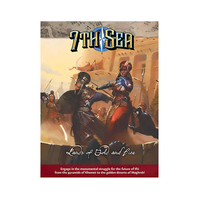 Chaosium – 7th Sea – Lands of Gold and Fire Hardcover 4