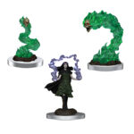 Wizkids – D&D Nolzurs Marvelous Miniatures: Dark Spellcaster & Flameskulls