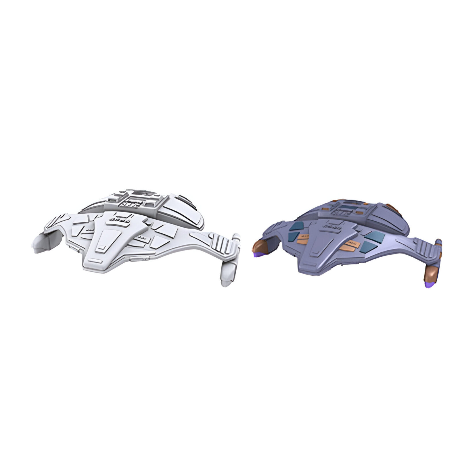 Wizkids – Star Trek Deep Cuts Unpainted Miniatures: JemHadar Attack Ship