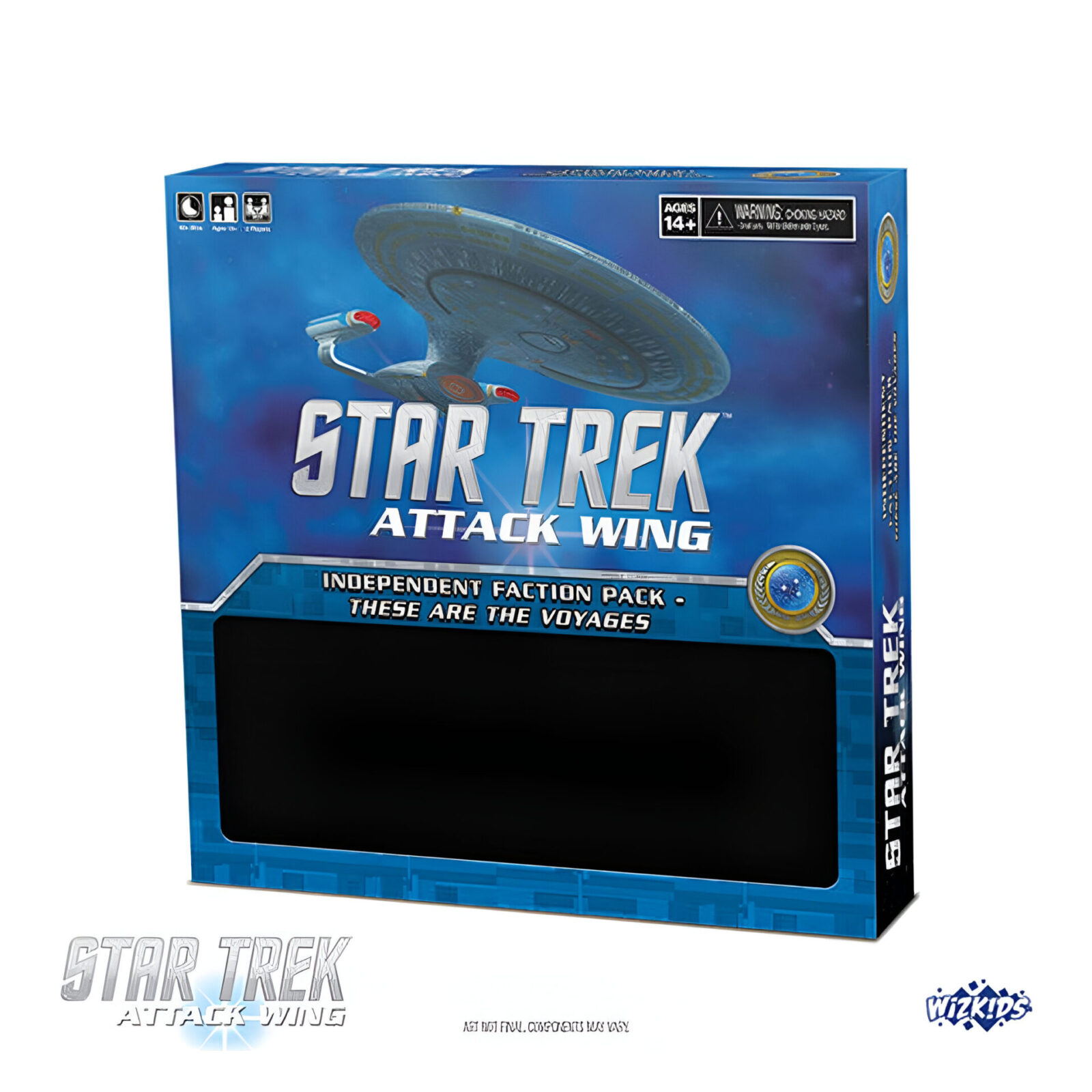 Wizkids – Star Trek Attack Wing: Federation Faction Pack – These are the Voyages