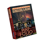 Kobold Press – Campaign Builder Dungeons and Ruins Map Folio Hardcover 6