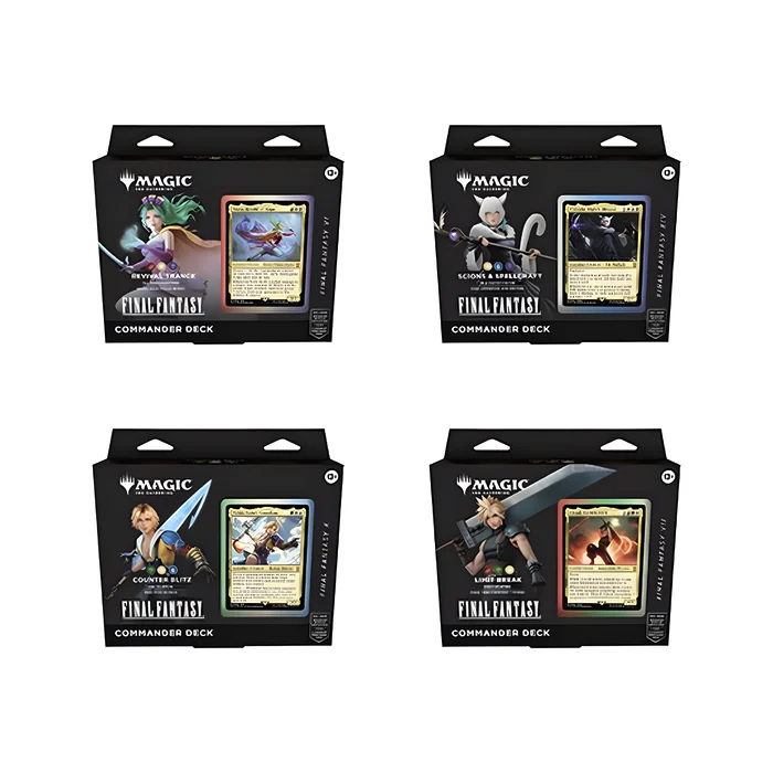 Magic: The Gathering – Final Fantasy Commander Deck (4 Packs) 4