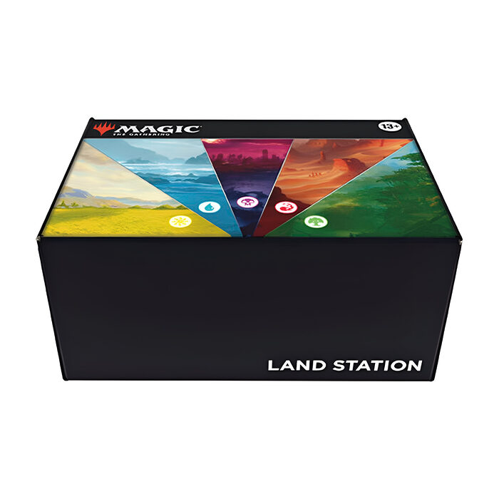 Magic: The Gathering – Tarkir: Dragonstorm Land Station (4 Packs)