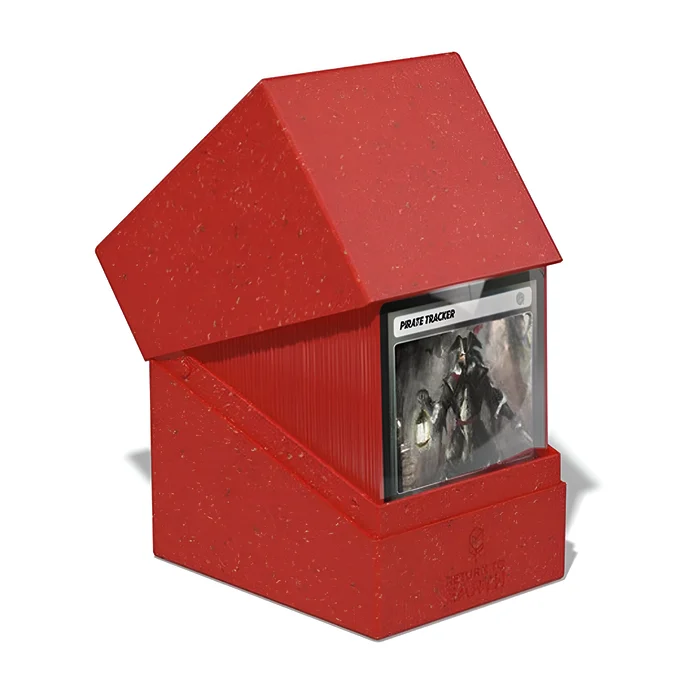 Ultimate Guard – Return to Earth Boulder 133+ Deck Case Standard Size – Red 4