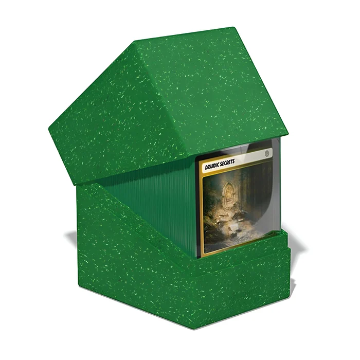 Ultimate Guard – Return to Earth Boulder 133+ Deck Case Standard Size – Green 4