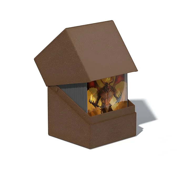 Ultimate Guard – Return To Earth Boulder 100+ Deck Case Standard Size – Brown 4