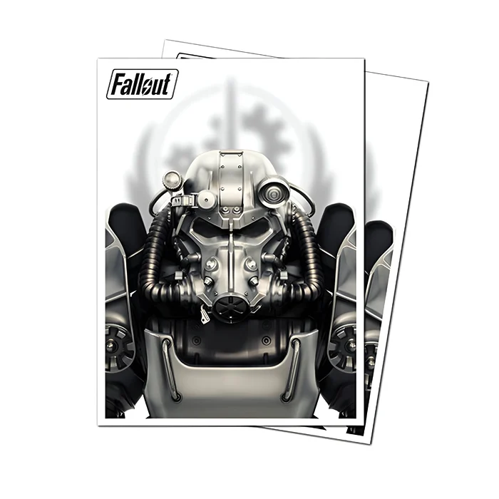 Ultra Pro – Fallout – 105ct Apex Deck Protector Sleeves – Brotherhood of Steel 4