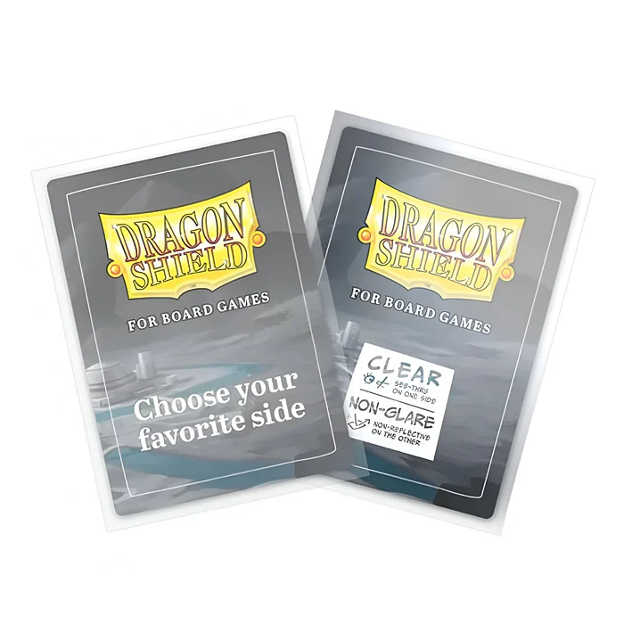 Dragon Shield – Board Game Sleeves Glare/Non Glare 100pk – Common Standard (10 Packs) 4